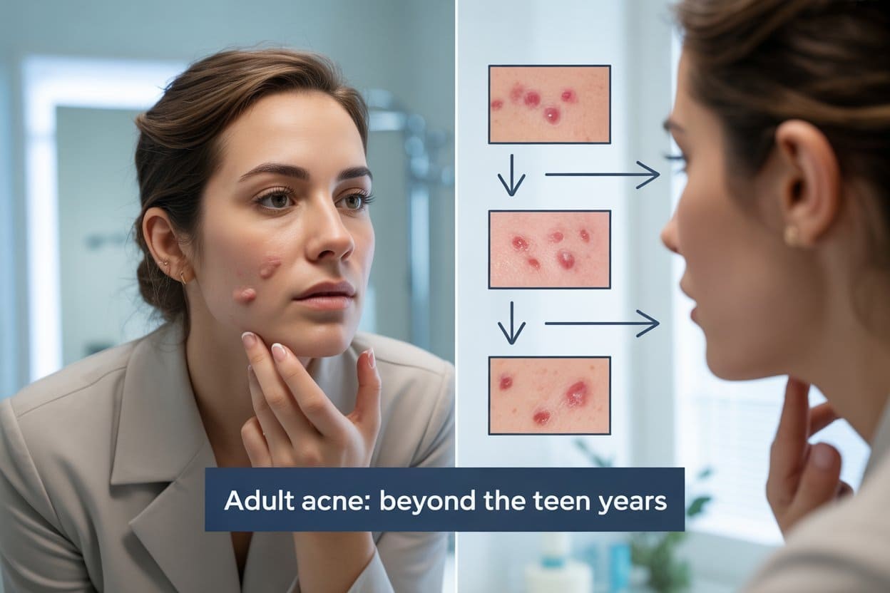 Adult Acne: Why Breakouts After 25 Behave Differently | Causes & Solutions