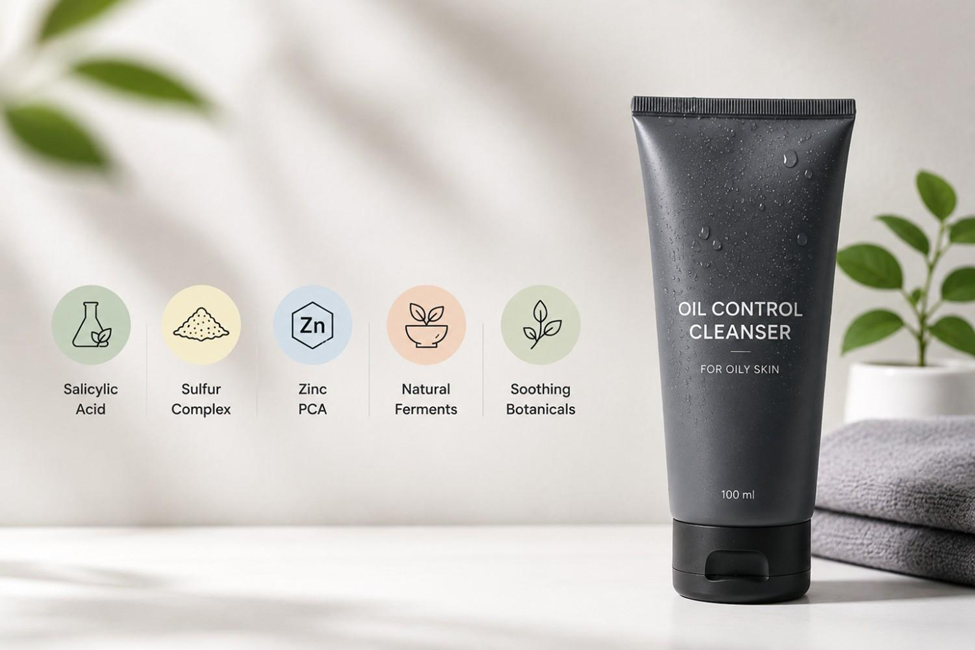oil free face wash
