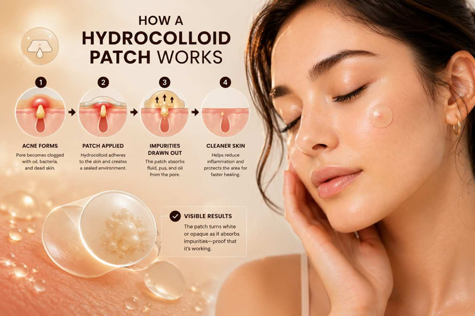 hydrocolloid pimple patch