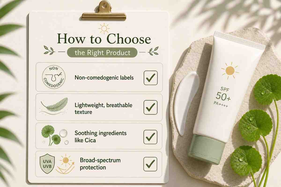 lightweight sunscreen for oily skin