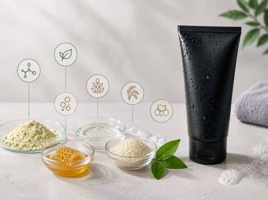oil control face wash for men